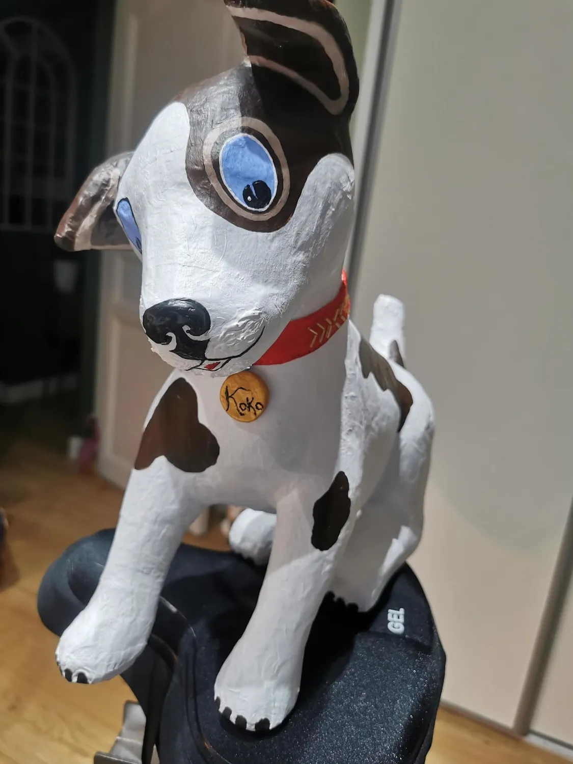 décopatch LA102O Giraffe Pappmaché 56 cm zum Verzieren