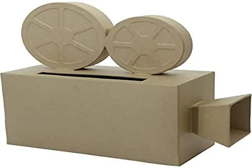 décopatch EV017C Briefbox Kamera Pappmaché 33,5 cm