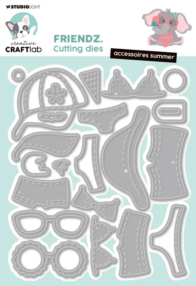 Creative Craftlab Friendz Accessoires Summer Cutting Die