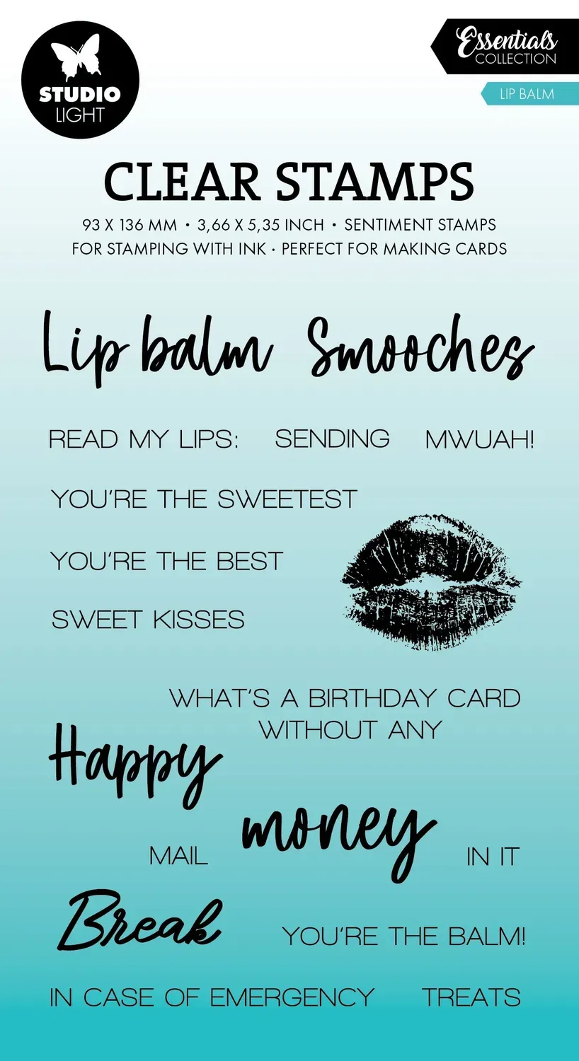 StudioLight Essentials Lip Balm Clear Stempel Pflege