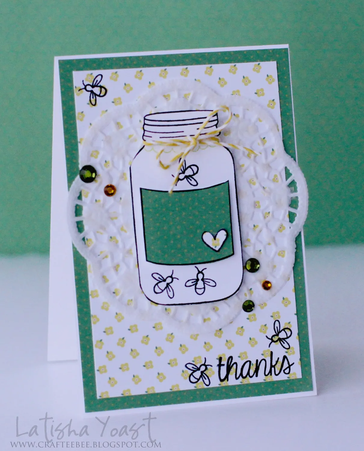 Lawn Fawn Summertime Charm Stempel Mason Jar 19tlg