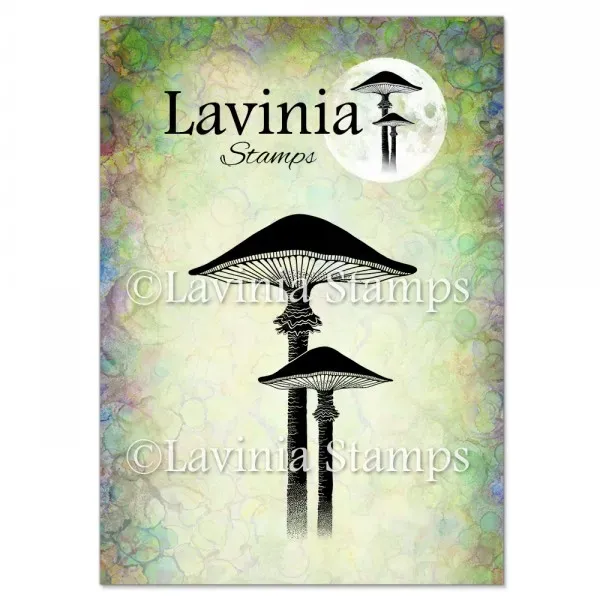 Lavinia Stamps Meadow Mushroom Stempel Photopolymer Pilz