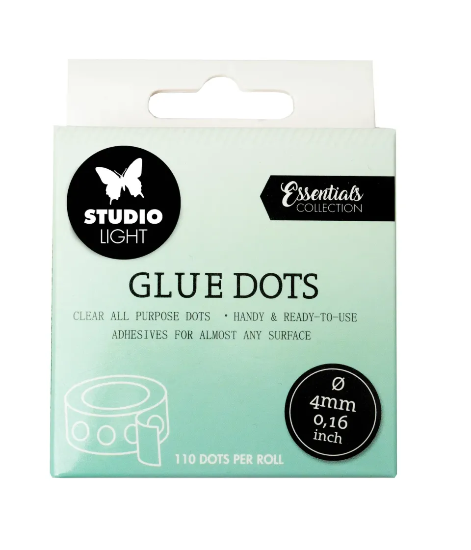 StudioLight Essentials Glue Dots Klebepunkte 4 mm 110 Stk