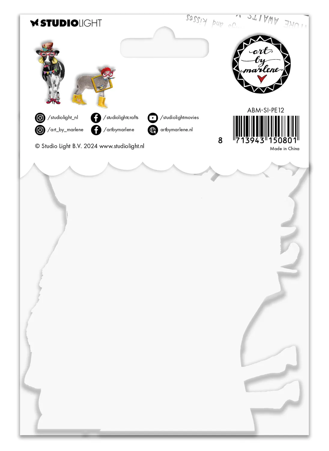 Art by Marlene Signature Party Animals Papierelemente 32 Teile