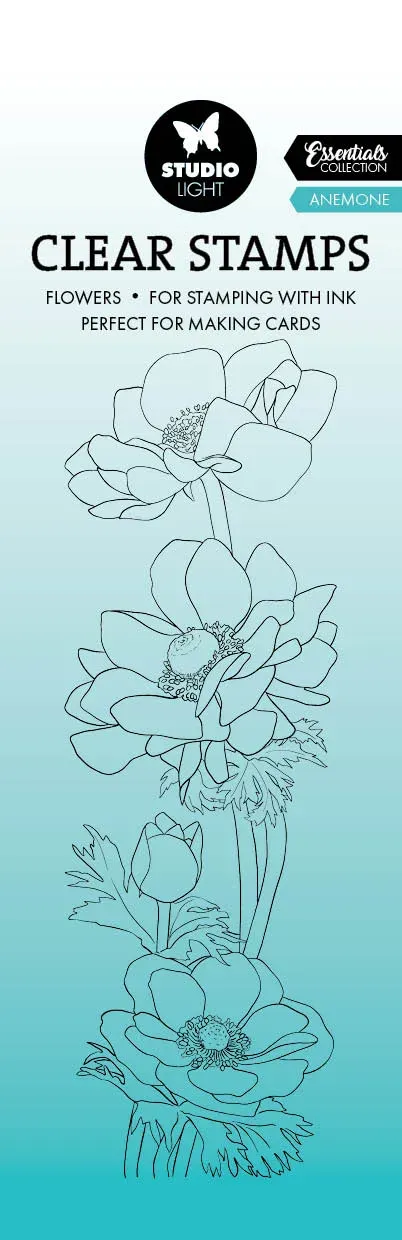 StudioLight Essentials Anemone Stempel transparent