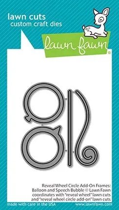 Lawn Fawn Reveal Wheel Stanze Ballon & Sprechblase