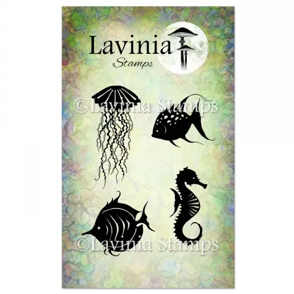Lavinia-Stamps Sea Creatures Stempel Photopolymer