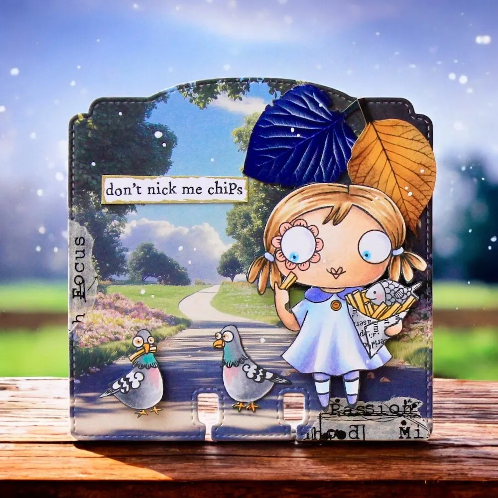 AALL and Create TP-1325 Fish n Chips Stempelset A7