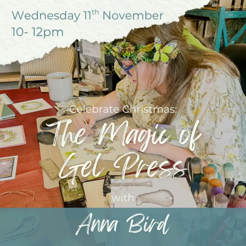 Lavinia Stamps Celebrate Christmas Gel Press Workshop