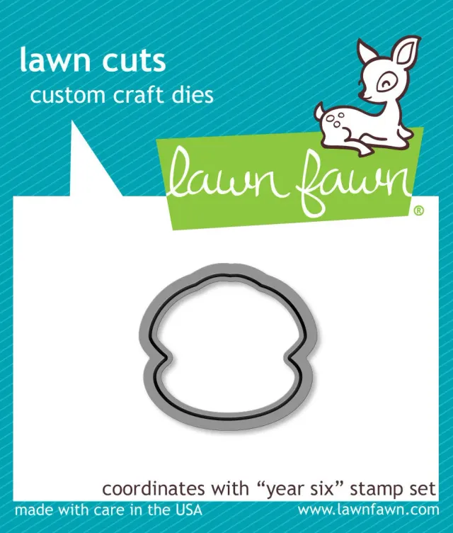 Lawn Fawn Year Six LF1051 Stanzschablonen Mini
