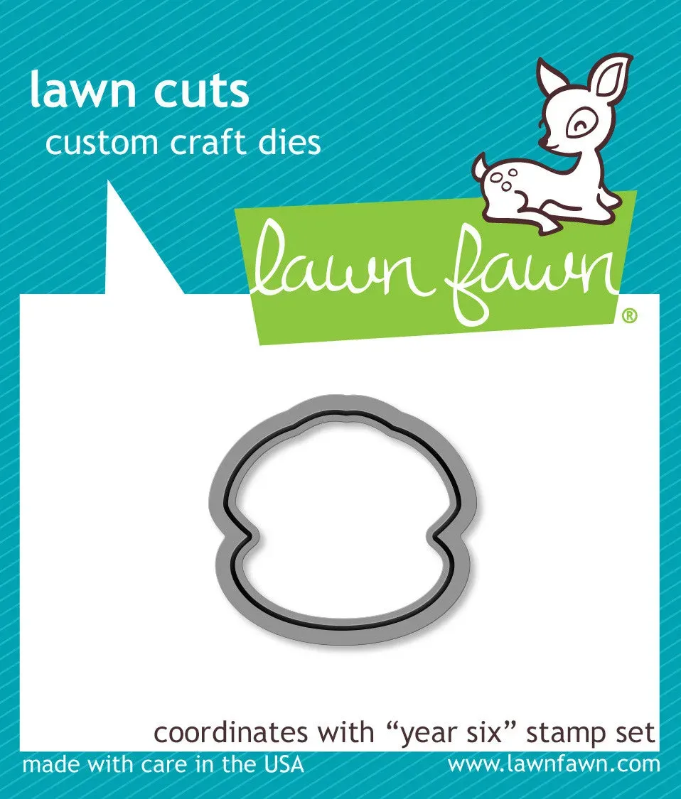 Lawn Fawn Year Six LF1051 Stanzschablonen Mini