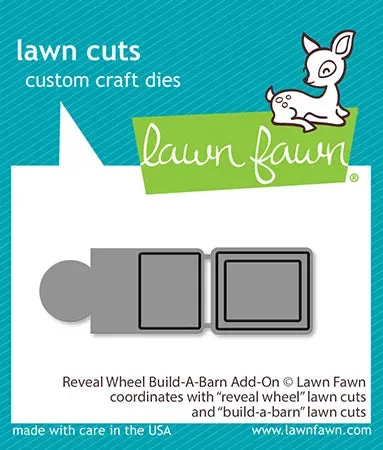 Lawn Fawn Reveal Wheel Build-a-Barn Stanzschablonen Scheune