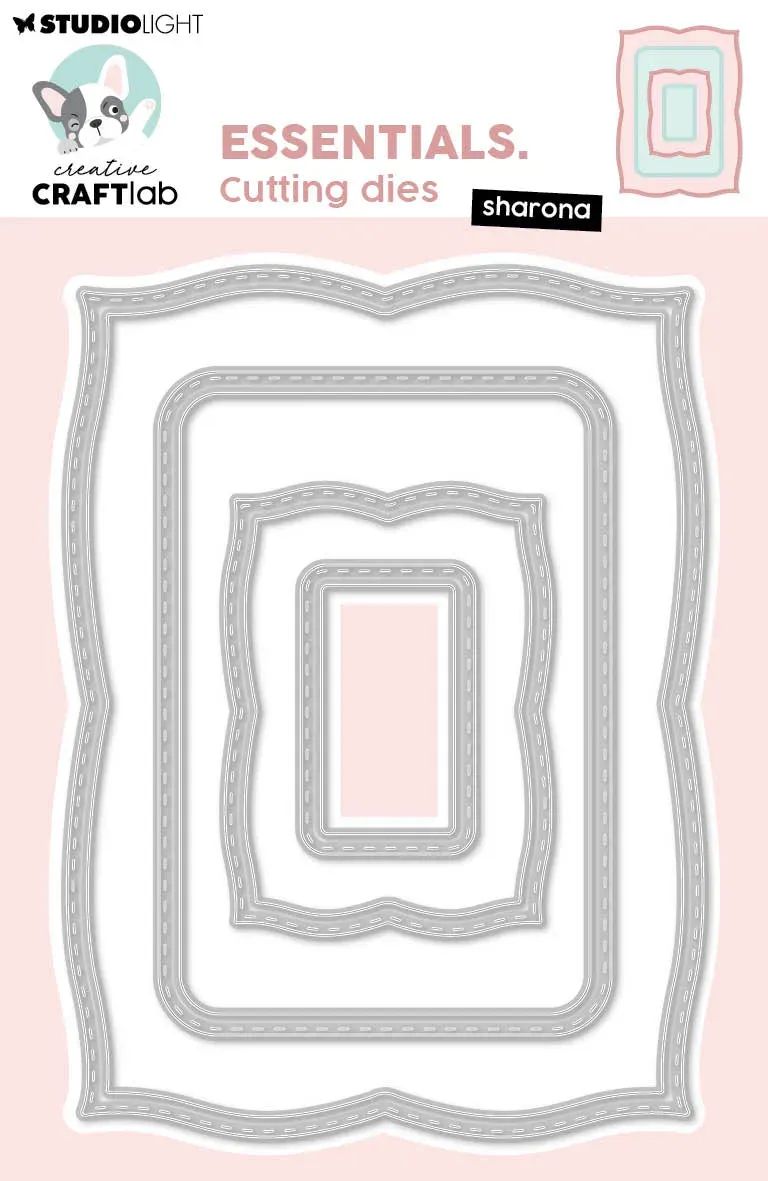 StudioLight Creative Craftlab Sharona Stanzschablone 108x147 mm Hintergrund