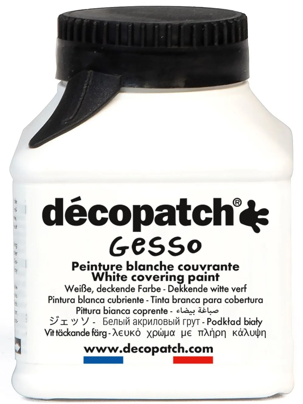 décopatch GE300AO Gesso Weiß 300g Grundierung