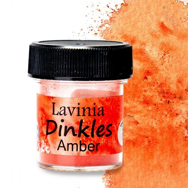 Lavinia-Stamps Dinkles Amber Stempelfarbe Pulver 7,5g transparent