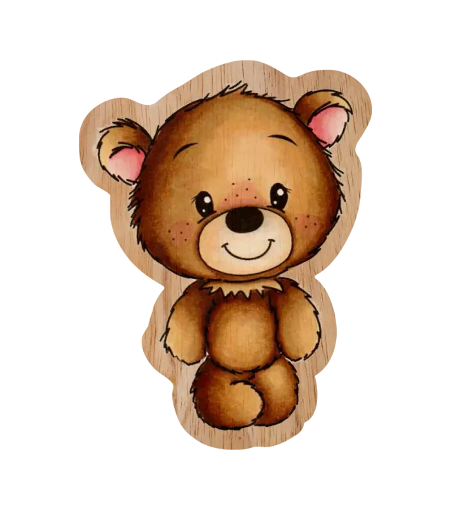 StudioLight Creative Craftlab Friendz Holzstempel Ted standing