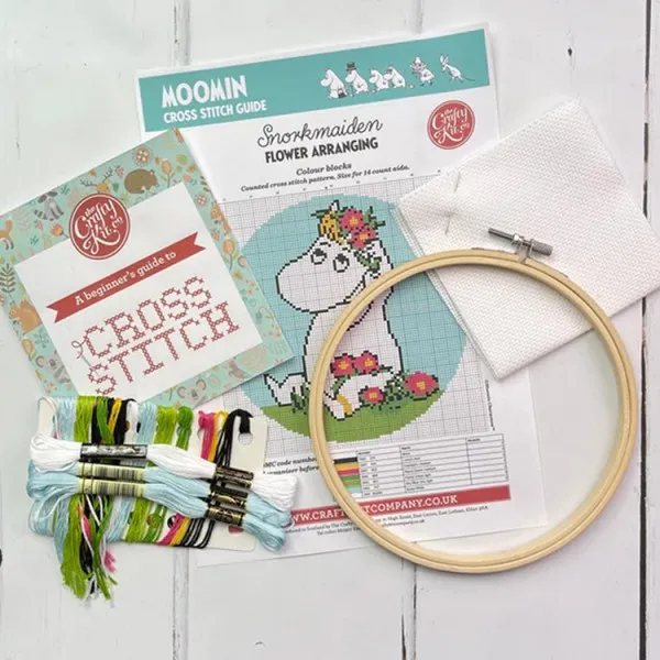 Lavinia Stamps Snorkmaiden Stickset Kreuzstich Anfänger