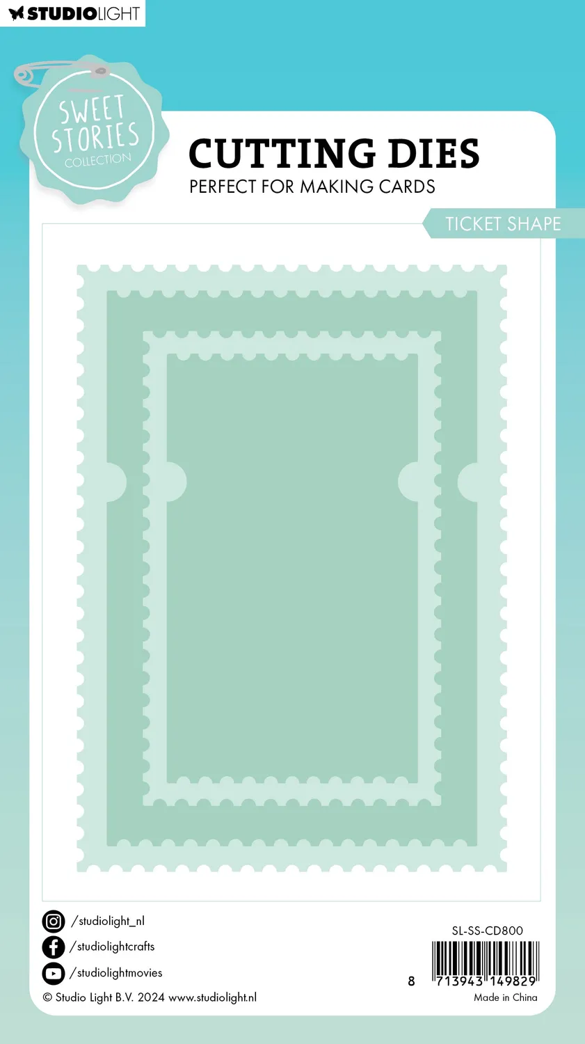 StudioLight Sweet Stories Ticket Shape Stanzform Tickets