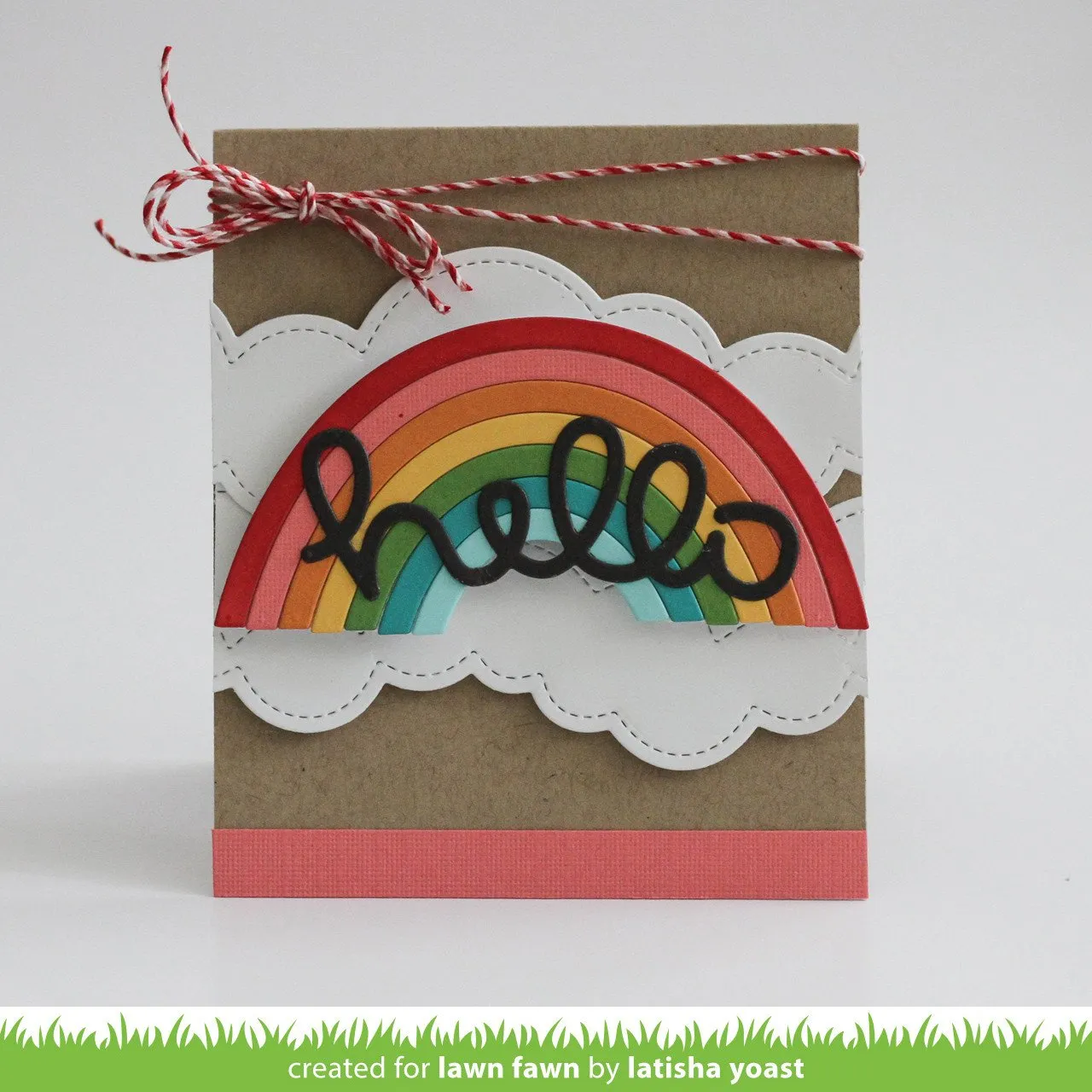 Lawn Fawn Rainbow Stanzschablonen Regenbogen 7-teilig