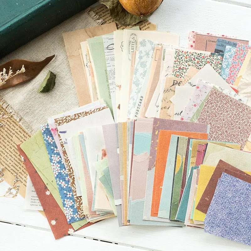 Ieebee Minimalist Deko Papier Flowers & Grass 60 Stück