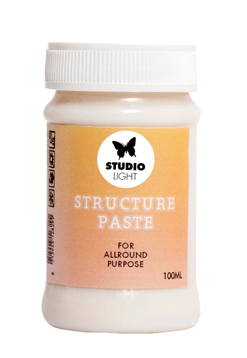 StudioLight Essentials Structure Paste Strukturpaste Weiß extrafein 100 ml