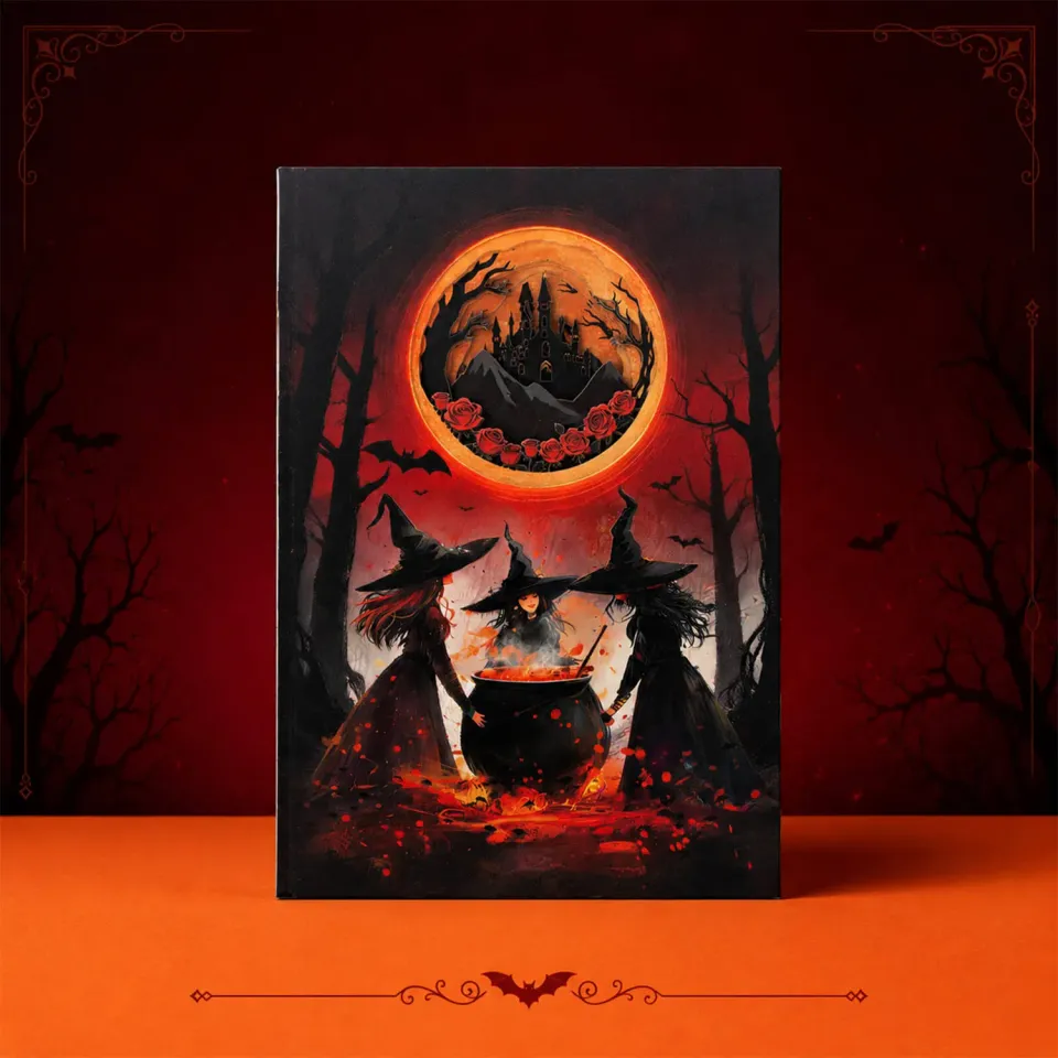 Ieebee Phantom Witches 3D Journal blanko 50 Seiten