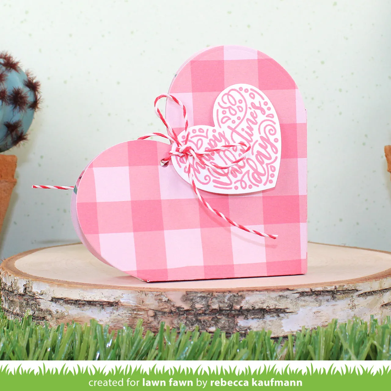 Lawn Fawn Magic Heart Messages LF3305 Stempelset Herz