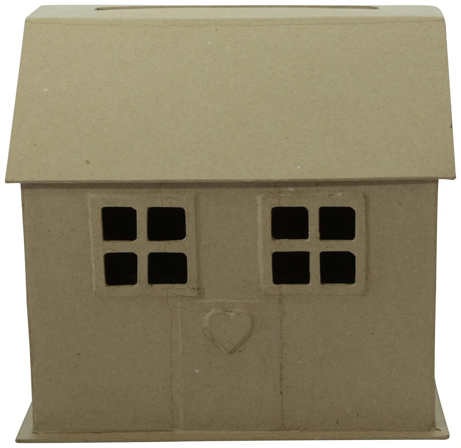 Décopatch EV018C Briefbox Cottage Haus Pappmaché 15x26cm