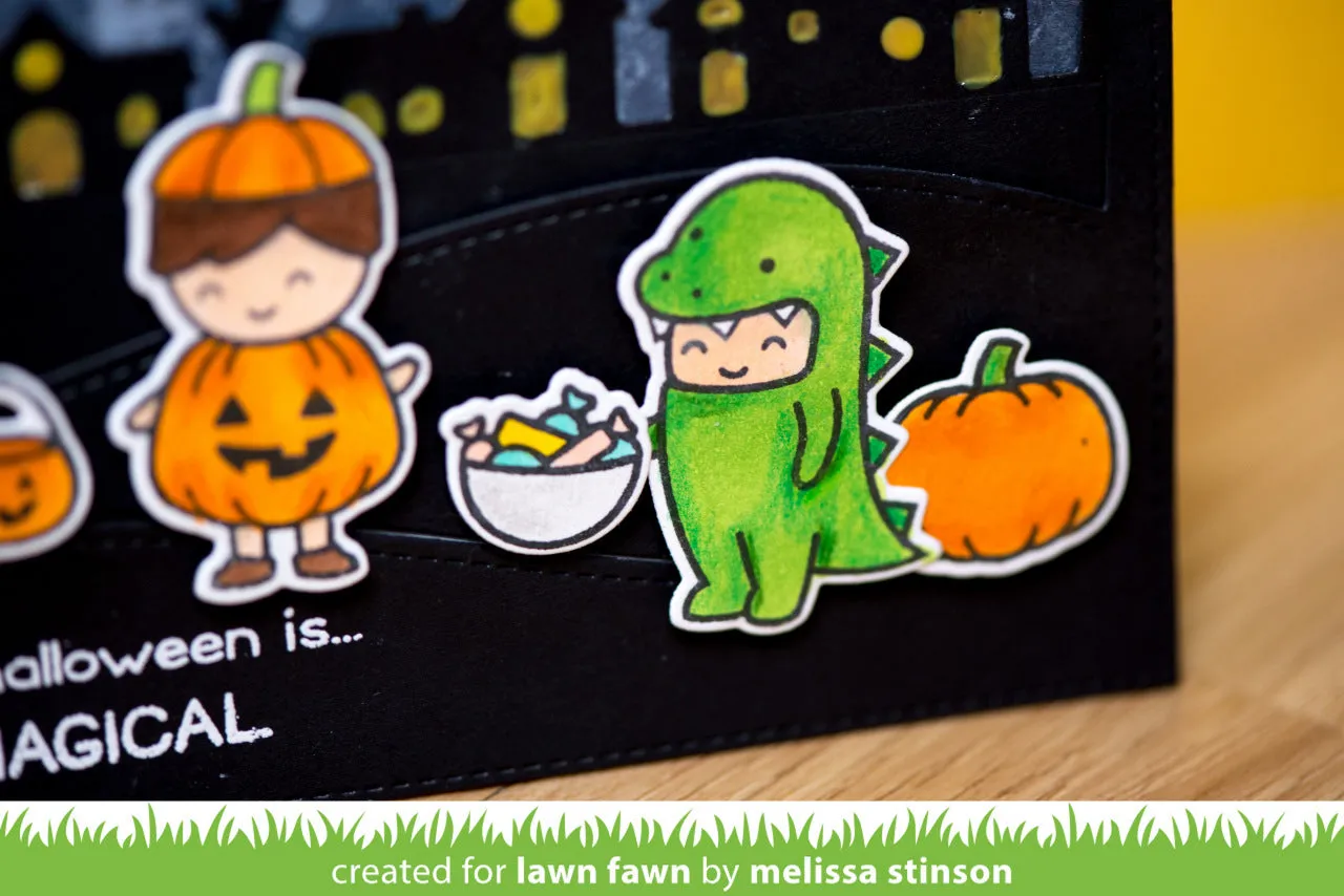 Lawn Fawn Costume Party Clear Stamps Halloween