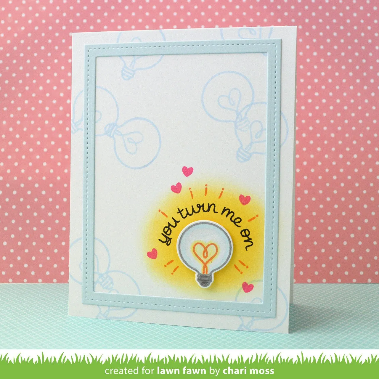 Lawn Fawn Turn Me On LF1020 Stempel Glühbirne