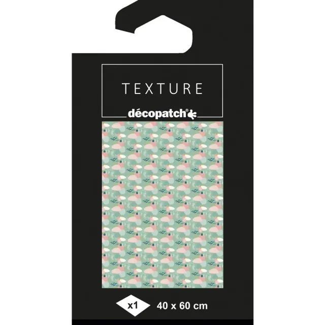 décopatch Texture TD800C Bastelpapier Feuerwerk Gold 40x60cm Metallic