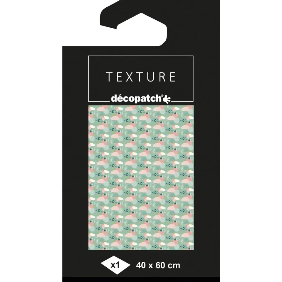 décopatch Texture TD800C Bastelpapier Feuerwerk Gold 40x60cm Metallic