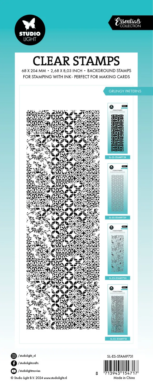 StudioLight Essentials Grungy pattern Stempel Grungemuster