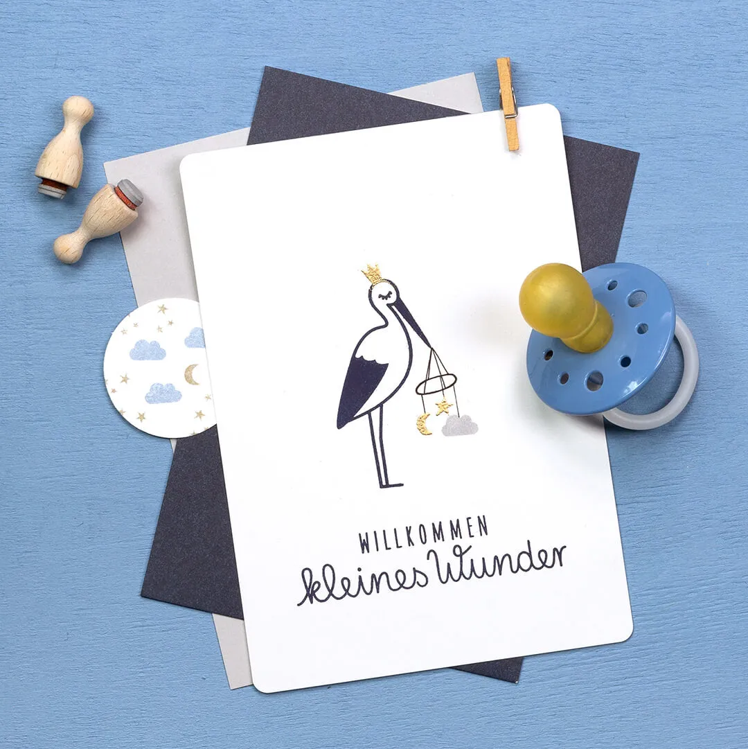 Perlenfischer Cloud mini Stempel 10 x 6 mm