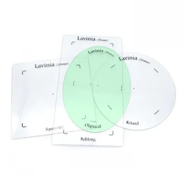 Lavinia Stamps Acrylic Board Olipsical Acrylblock 13,3x18,3 cm