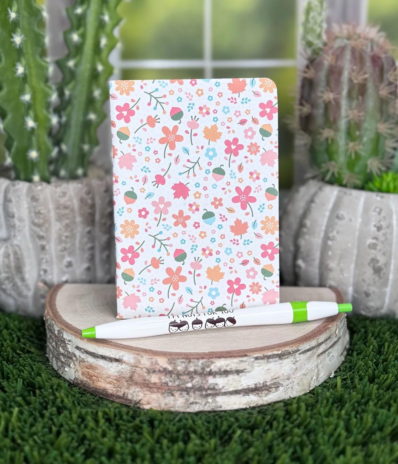 Lawn Fawn Fall Notizset Mini-Notizbuch mit Stift Herbst