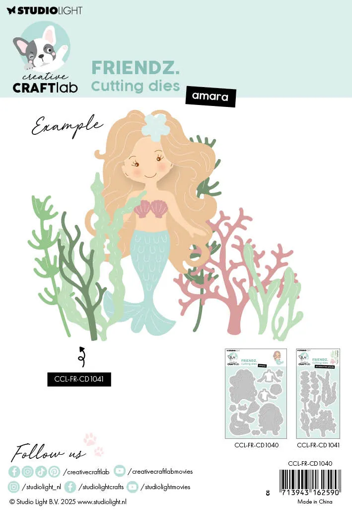 Creative Craftlab Friendz Amara Stanzschablone