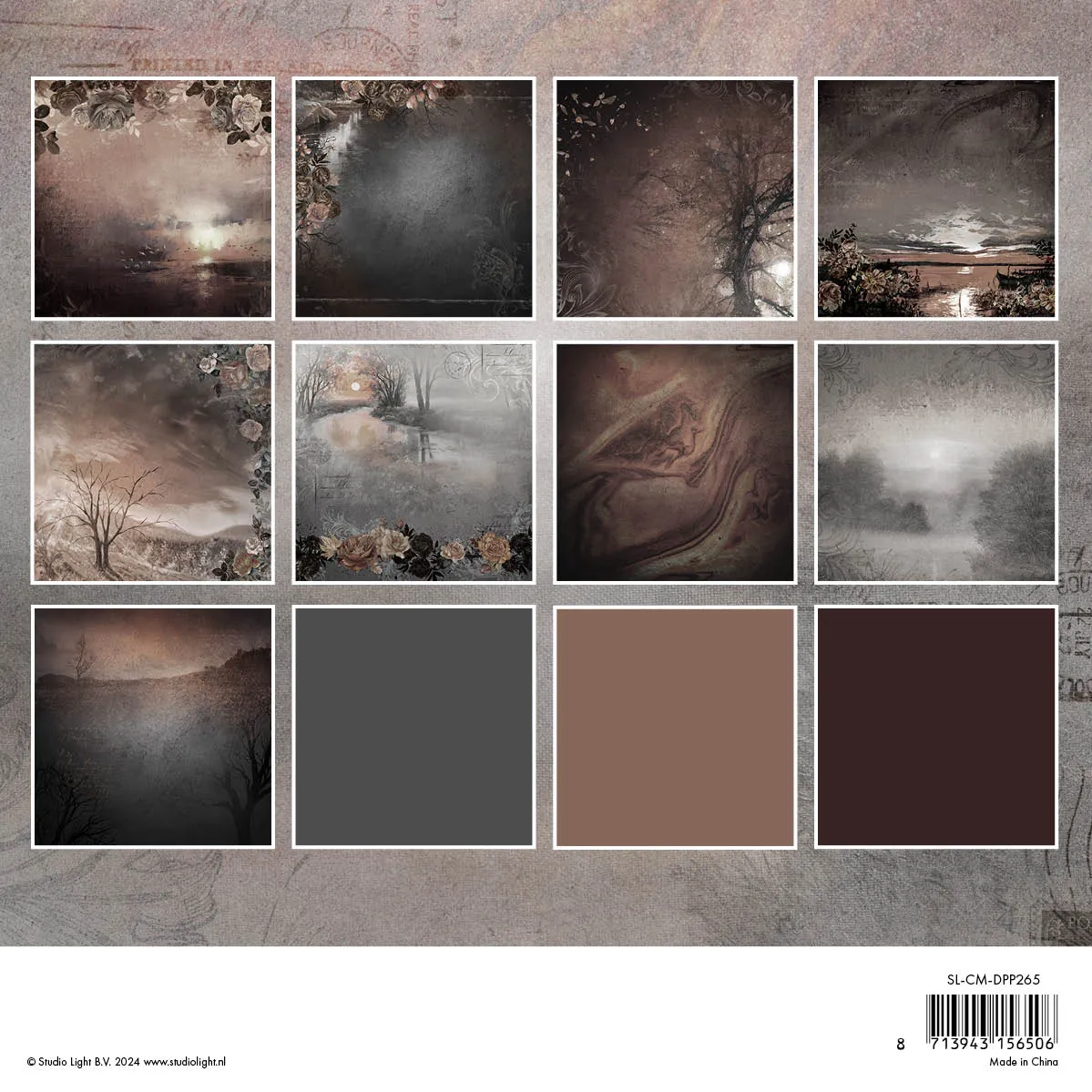 StudioLight Cherished Memories Designpapier Hintergrund