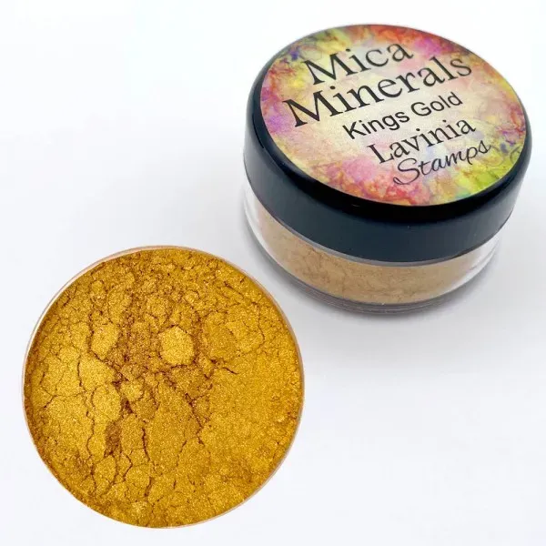 Lavinia Stamps Mica Minerals Kings Gold Pigment