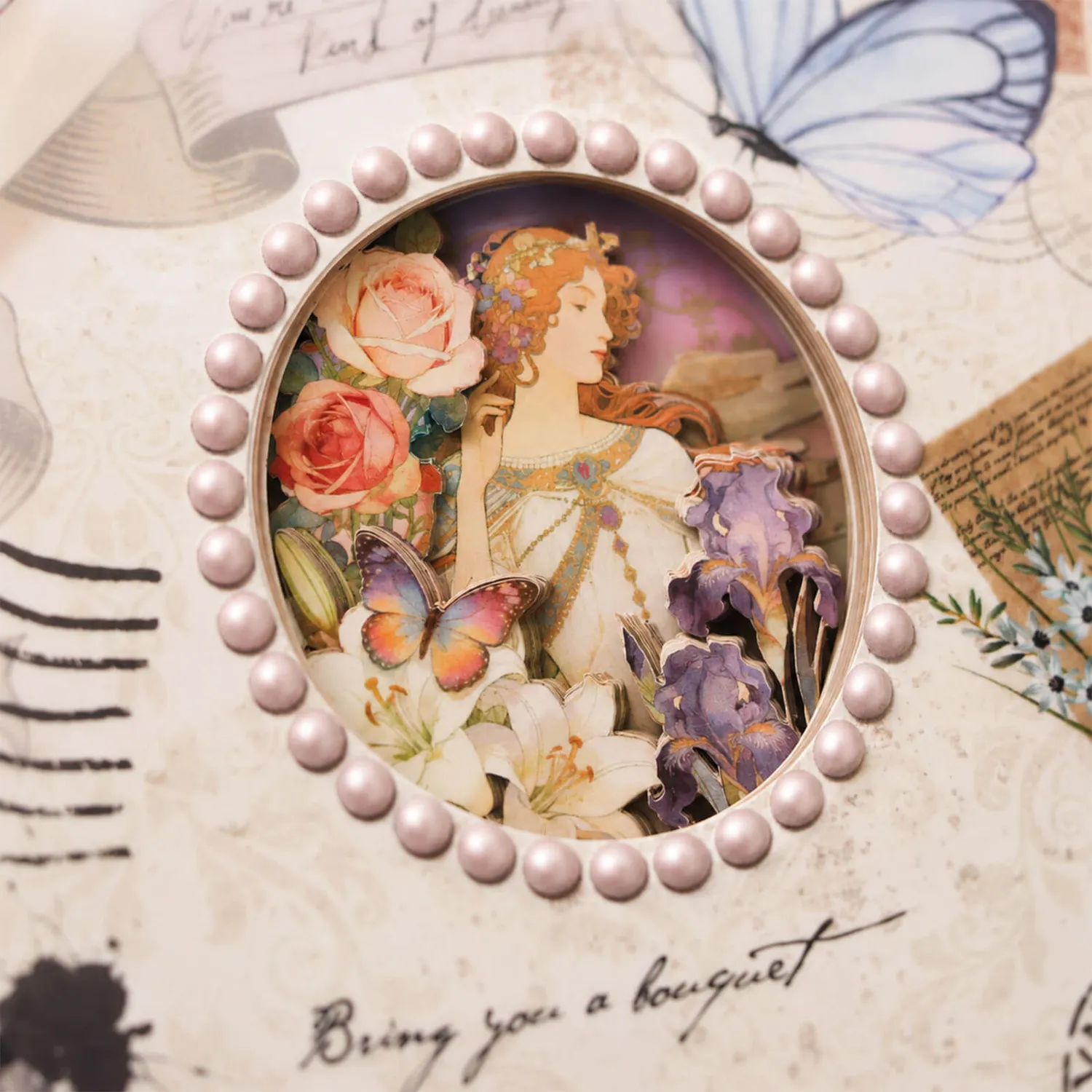 Ieebee Nature's Notes Journal 3D vintage 60 Seiten