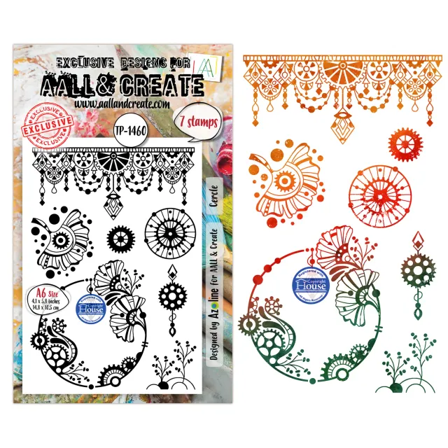 AALL and Create TP-1460 Cercle Stempel A6