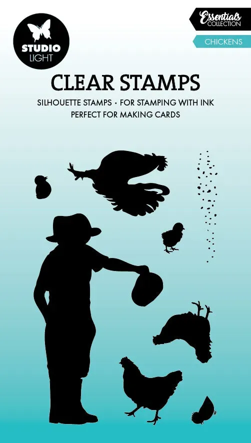 Studio Light Essentials Chickens Stempel Hühner