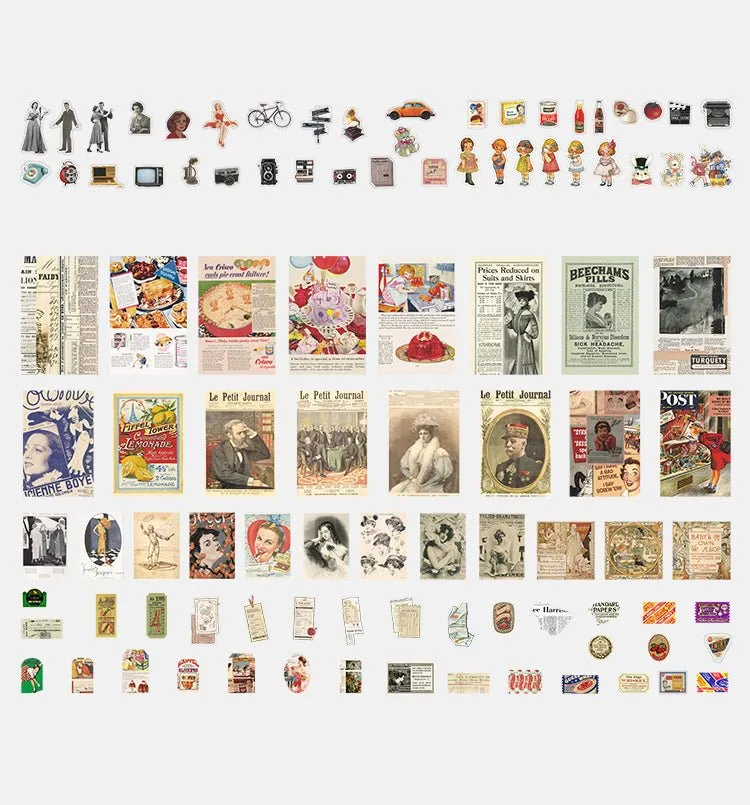 Ieebee Yesterday Once More Deko-Papier 200-teilig Vintage