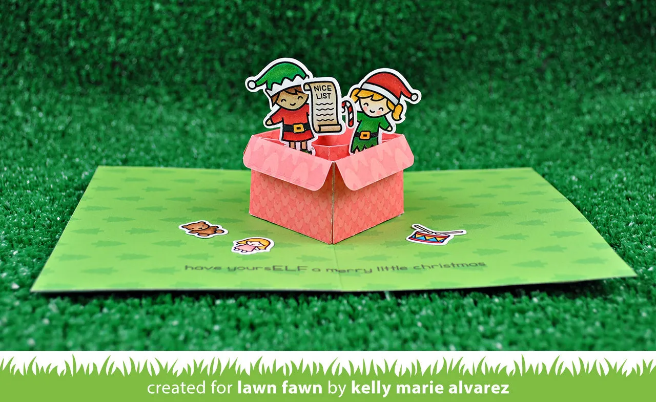 Lawn Fawn Mini Pop-Up Box LF1782 Stanzschablonen