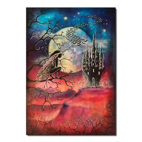 Lavinia-Stamps Dragon Stone Castle Stempel