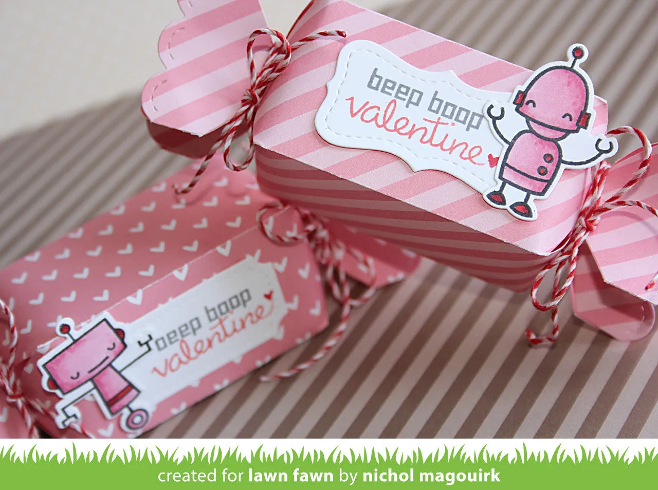 Lawn Fawn Candy Box LF857 Stanzschablone Box 14,6x8,6cm