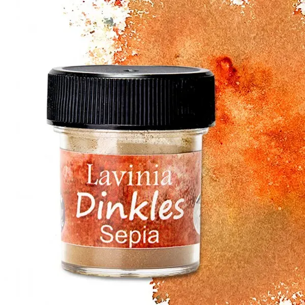 Lavinia Stamps Dinkles Sepia Farbpulver 7,5 g