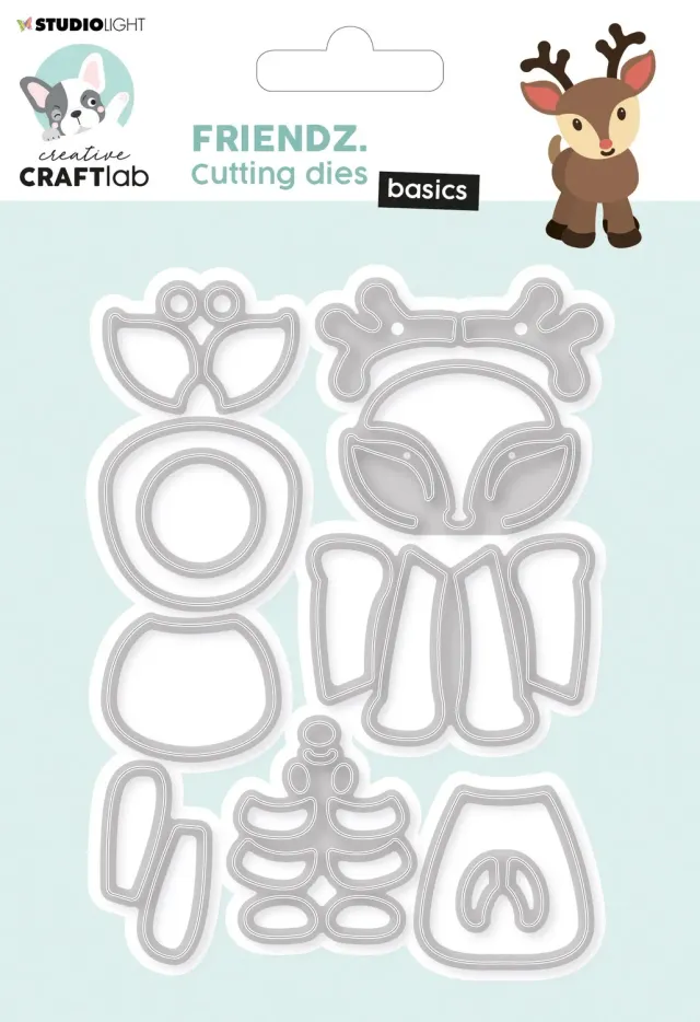 StudioLight Creative Craftlab Friendz Stanzschablone Rudi