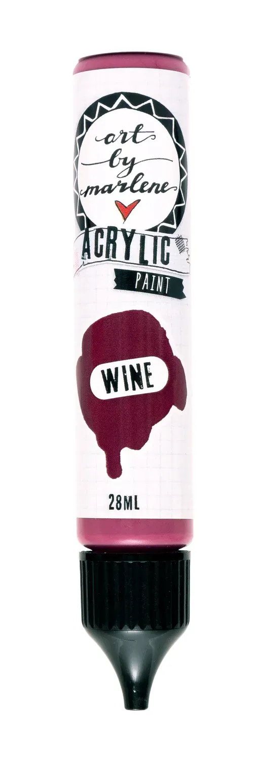 StudioLight Art by Marlene Essentials Acrylfarbe Wine 28 ml