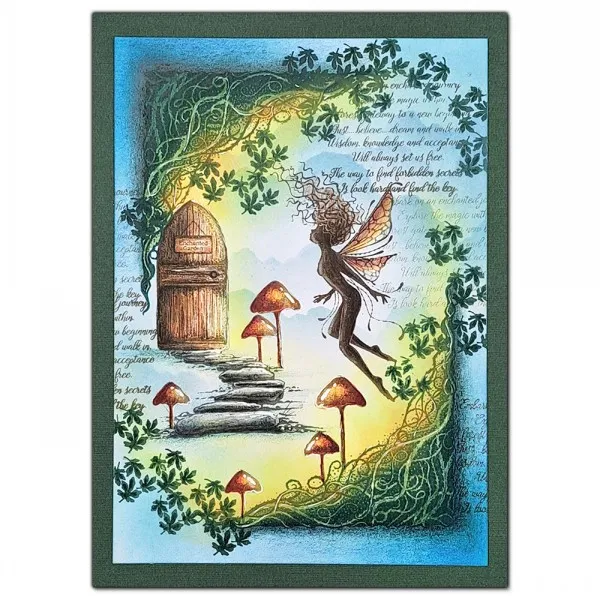 Lavinia-Stamps Moss Caps klarer Stempel Moos-Pilze
